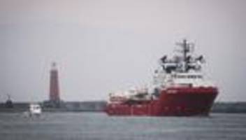 seenotrettung im mittelmeer: italienische behörden setzen rettungsschiff erneut fest