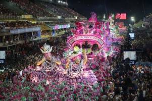 karnevalsauftakt in rio: umzüge im sambodrom starten