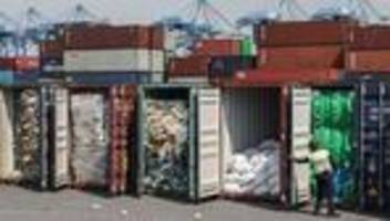 kunststoffabfälle: deutschland exportiert wieder deutlich mehr plastikmüll nach asien