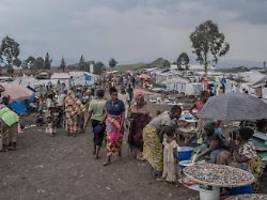 ostkongo-krieg könnte eskalieren: rebellen kessen millionenstadt goma ein - erstürmung in kürze befürchtet