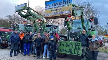 bauernprotest: „ich habe angst um meinen arbeitsplatz“