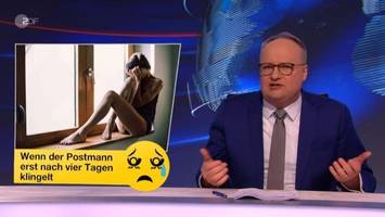 „heute-show“: welke knüpft sich die deutsche post vor