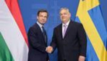 budapest: ungarns parlament stimmt über schwedens nato-beitritt ab