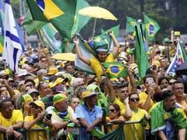 brasilien: zehntausende protestieren gegen strafrechtlichen ermittlungen gegen bolsonaro