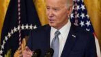 Krieg in Israel und Gaza: Joe Biden rechnet mit Waffenruhe ab Montag