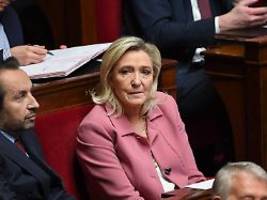 Seltsames Treffen mit AfD-Chefin: Le Pen bot sich Chance, die rechtsextreme Laterne weiterzureichen