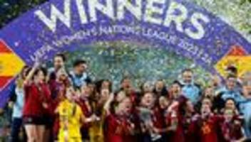 frauenfußball: spaniens weltmeisterinnen gewinnen auch nations league