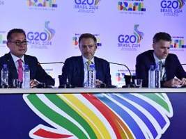 wegen ukraine und gaza: g20-finanzminister werden sich bei abschlusserklärung nicht einig