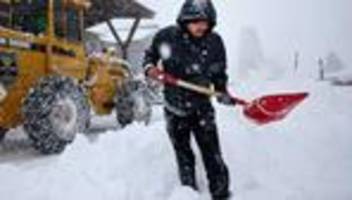 wintersturm: 27.000 haushalte in den usa nach blizzard ohne strom