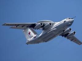 abschuss von russischen a-50: briten sehen fähigkeitslücke der russen in der luft