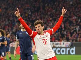 FC Bayern in der Einzelkritik: Müller ist nur vom Schiedsrichter zu bremsen