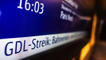 Streiks bei Bahn und am Hamburger Flughafen dauern an