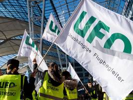 tarifkonflikt: streik der lufthansa-flugbegleiter: dienstag in frankfurt, mittwoch in münchen
