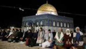 ramadan in jerusalem: wir wollen hierbleiben, an diesem ort, an den wir gehören