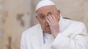vatikan: papst fürchtet sich vor versehentlichem atomkrieg