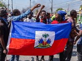 bandengewalt in mittelamerika: un will luftbrücke für haitis bevölkerung starten