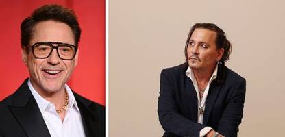 Oscars: Johnny Depp gratuliert Robert Downey Jr. mit manipuliertem Bild