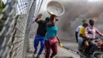 bandengewalt in haiti: tage des aufstands