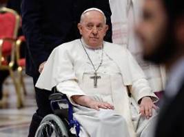 franziskus gibt sich gelassen: papst-gegner hofften offenbar schon auf einen nachfolger
