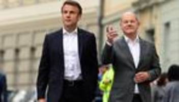 Weimarer Dreieck: Olaf Scholz empfängt Emmanuel Macron und Donald Tusk zum Krisentreffen