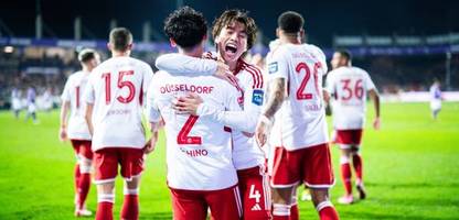 2. fußball-bundesliga: fortunga düsseldorf siegt und setzt den hsv unter druck