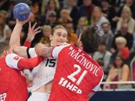 Chaos-Halbzeit gegen Kroatien: Deutsche Handballer zittern um Olympia-Ticket