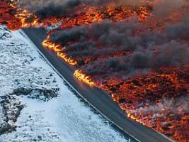 Zwei schnelle Lavaströme: Neuer Vulkanausbruch auf Island