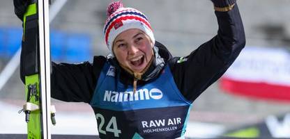 Skifliegen: Katharina Schmid bei Premiere Vierte, Silje Opseth mit Weltrekord