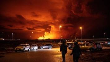 alarm für touristenort: erneut vulkanausbruch  auf island