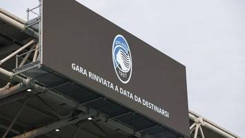 atalanta gegen florenz: serie-a-spiel kurzfristig abgesagt
