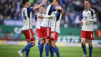 HSV wieder auf Kurs: 3:0 gegen Wehen Wiesbaden