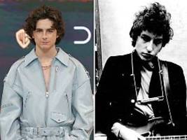 Fotos vom Set aufgetaucht: Aus Timothée Chalamet wird Bob Dylan