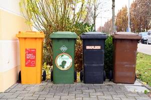 Müllabfuhr in Augsburg: Wann wird welche Tonne abgeholt und was darf rein?