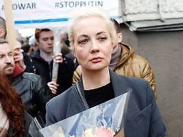 putin wie verbrecher behandeln: nawalnaja richtet forderungen an den westen