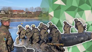 Reportage von Nato-Übung - Als der „Feind“ an der Elbe angreift, holen die deutschen Soldaten ihre Spezialwaffe raus