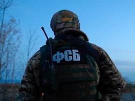 wollte kiew sabotage ermöglichen: fsb will angeblichen spion festgenommen haben