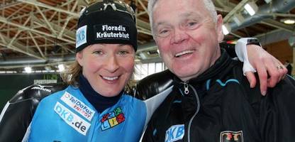 Eisschnelllauf: Claudia Pechsteins Mentor Joachim Franke mit 83 Jahren verstorben