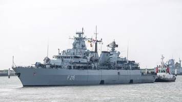 Fregatte „Brandenburg“ bricht zu UN-Einsatz auf