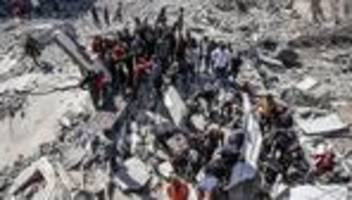 krieg in israel und gaza: eu fordert sofortige feuerpause und verzicht auf rafah-offensive