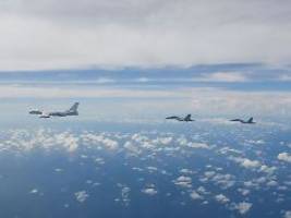 China setzt auf Zermürbung: Taiwan meldet deutlich mehr Kampfjets vor seiner Küste