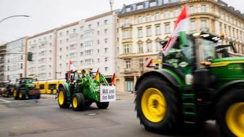 sperrungen in berlin wegen bauern-demonstrationen