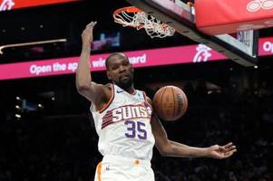 NBA: Durant zieht in Bestenliste an Shaquille O'Neal vorbei