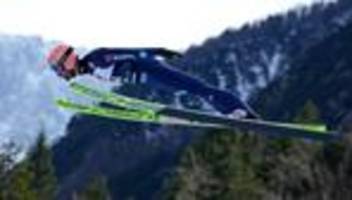 skifliegen in planica: dsv-springer bei prevc-heimsieg chancenlos