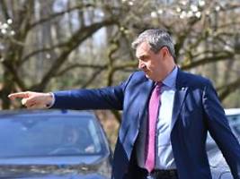 Falsch, schade, unverständlich: Söder kritisiert DFB-Ausrüsterwechsel scharf