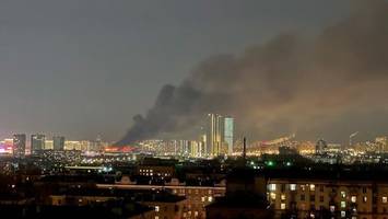schüsse und explosionen nahe moskau – möglicherweise tote