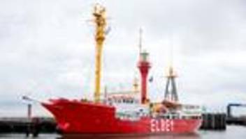 schiffbau: feuerschiff «elbe 1» in cuxhaven wird saniert