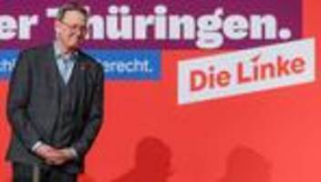 Wahlen: Ramelow: Linke, BSW und CDU hätten handlungsfähige Mehrheit