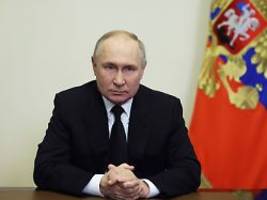 Barbarische terroristische Tat: Putin kündigt gerechte und unausweichliche Bestrafung an
