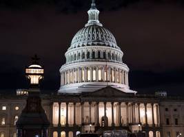 haushaltspaket: us-kongress wendet shutdown ab