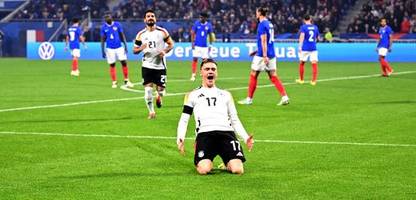 DFB: Deutschland besiegt Frankreich 2:0 – Rekordtor von Florian Wirtz